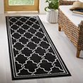 thumbnail image 2 of Safavieh Amherst Anthracite Indoor Outdoor Rug - Runner 2'3" x 7', 2 of 5