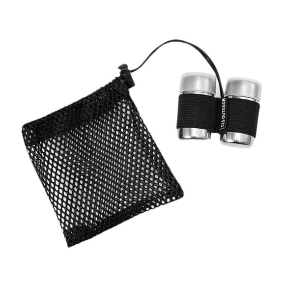 yotijay 2 Pieces Camping Mini Spice Bottles Seasoning Bottles Pepper Storage Bottles for