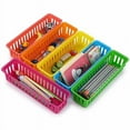 thumbnail image 7 of Classroom Pencil Organizer Pencil Basket or Crayon Basket, Colors, Random Colors (30 Pack), 7 of 7