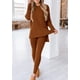 thumbnail image 5 of Conjunto de 2 Piezas para Mujer PRETTYGARDEN Otoño Lounge Caramelo S, 5 of 8