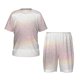thumbnail image 1 of Balery Glitter Light Pearl Conjunto de Pijama Infantil de Manga Corta con Estampado – Ropa de Dormir de Algodón Suave-Small, 1 of 6