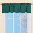 thumbnail image 2 of Collections Etc Solid Textured Swag Window Valance with Rod Pocket Top for Easy Hanging, 2 of 5
