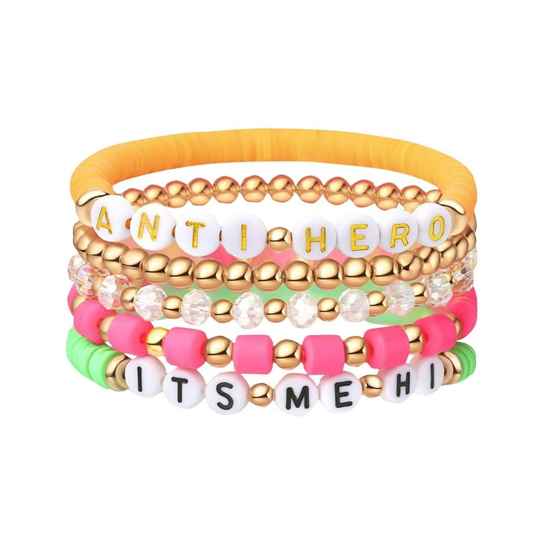 Customizable Taylor Swift Eras Tour Friendship Bracelets, Adjustable -    Friendship bracelets with beads, Friendship bracelets, Taylor swift  concert