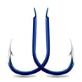 thumbnail image 3 of 20 Pcs Barbed Fishing Hooks High Carbon Steel, Specially Designed for Sea Fishing, Portable Sharp Fish Catching Tools with Blue Finish, Durable Tackle Set, 3 of 8