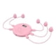 thumbnail image 1 of Pantalla de teléfono universal con clic automático y bajo nivel de ruido. Clic automático para recompensa. 5 cabezas rosa, 1 of 9