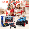thumbnail image 6 of Remote Control Car Toys, RC Cars for Kids, 4 Channel Remote Control Car, RC Cars Monster Trucks Christmas Teen Gifts for 3-7 Year Old , Toddler Age 2-6, 6 of 7