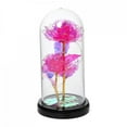 thumbnail image 1 of Flores eternas con luces de hadas, rosas artificiales para boda., 1 of 9