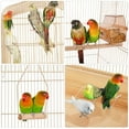 thumbnail image 4 of Renwick 41" Four Feeders Double-Door Metal Birdcage with Slide-Out Tray, Almond, 4 of 4