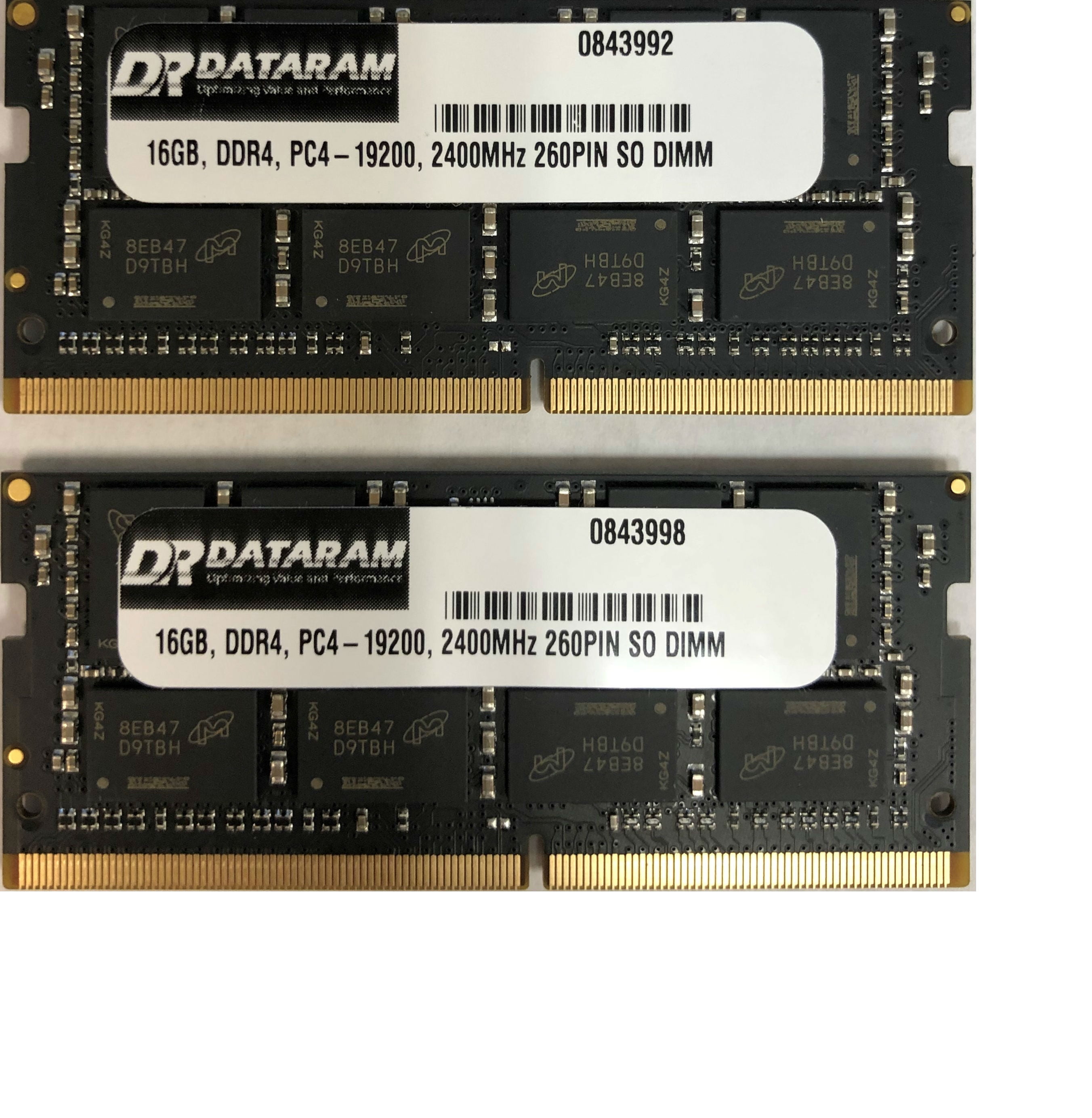 DATARAM 16GB DDR4 PC4-2400 DIMM Memory RAM Compatible with ASROCK FATAL1TY X399 Professional Gaming