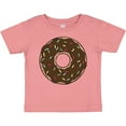thumbnail image 3 of Inktastic Brown Donut, Donut With Colorful Sprinkles, Frosting Boys or Girls Baby T-Shirt, 3 of 5