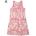 thumbnail image 3 of PULLIMORE Women's Tie Dye Summer Tank Dress Casual Sleeveless T-Shirt Dresses Beach Short Swing Sundress (XL, Pink), 3 of 10