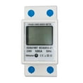 thumbnail image 2 of Monitor de energía doméstico compacto 220V 80A Medidor de consumo eléctrico Wattmeter Power sin luz de fondo Cola medidor de energía, 2 of 6