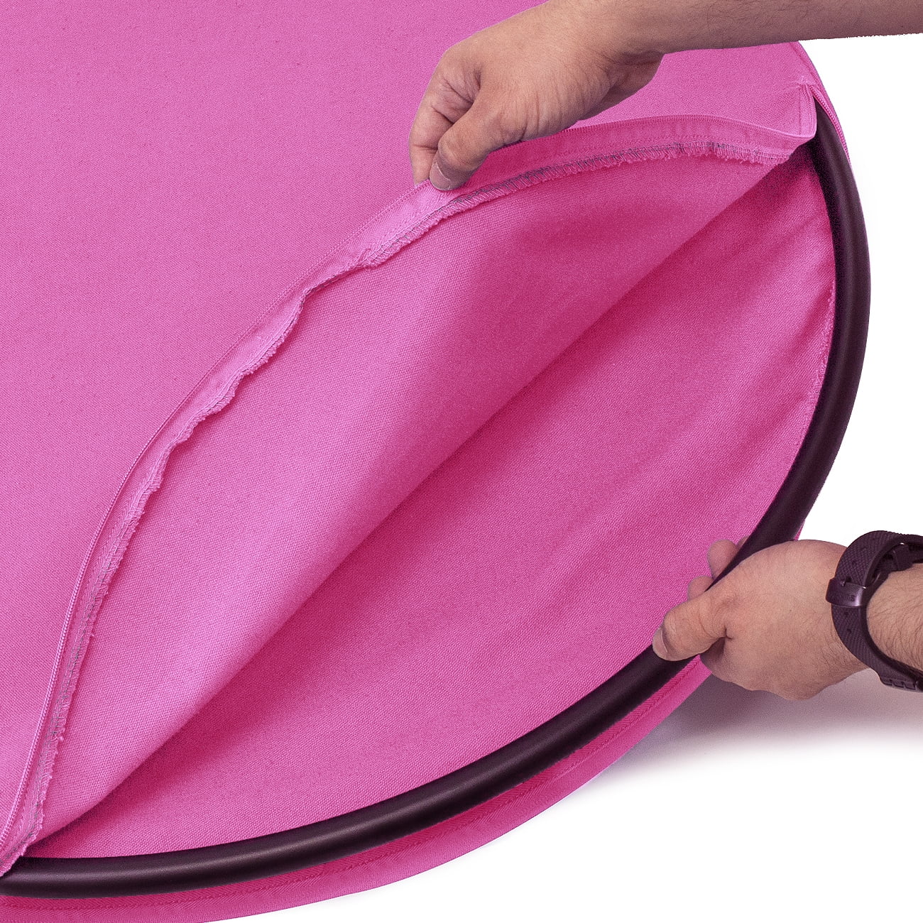 Kids Nest Swing - Fits 3 Children, Pink