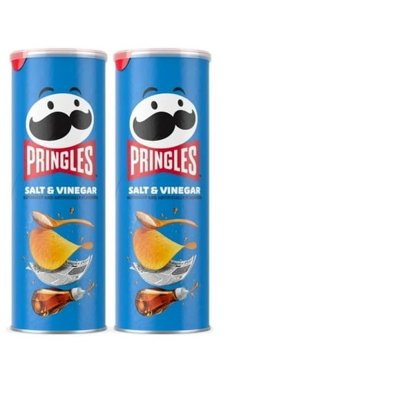 Pringles Salt & Vinegar Potato Crisps Chips - 5.5oz (2pk)