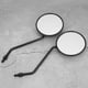 thumbnail image 4 of 2 uds 8mm/0,3 pulgadas espejo retrovisor Universal Retro espejos laterales redondos para motocicleta bicicleta eléctrica Scooter, 4 of 12