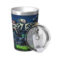 thumbnail image 2 of Termo Beetlejuice con pajita cónica, doble pared, aislamiento al vacío, impresión de acero inoxidable, 12 oz, color blanco, 2 of 7