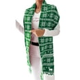 thumbnail image 1 of FOCUSNORM Women Christmas Scarf Snowflake and Elk Printed Pattern Wraps, 1 of 5