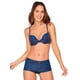 thumbnail image 2 of Bra escote profundo Push Up Ilusión 70054 azul 36C, 2 of 4