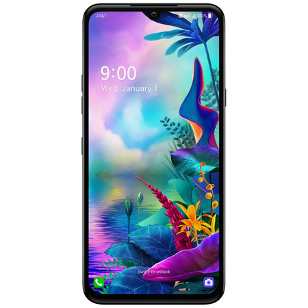 G8X ThinQ 128GB 6.4 in AT&T 6GB RAM 4G LTE Smartphone Aurora Black by LG Open Box