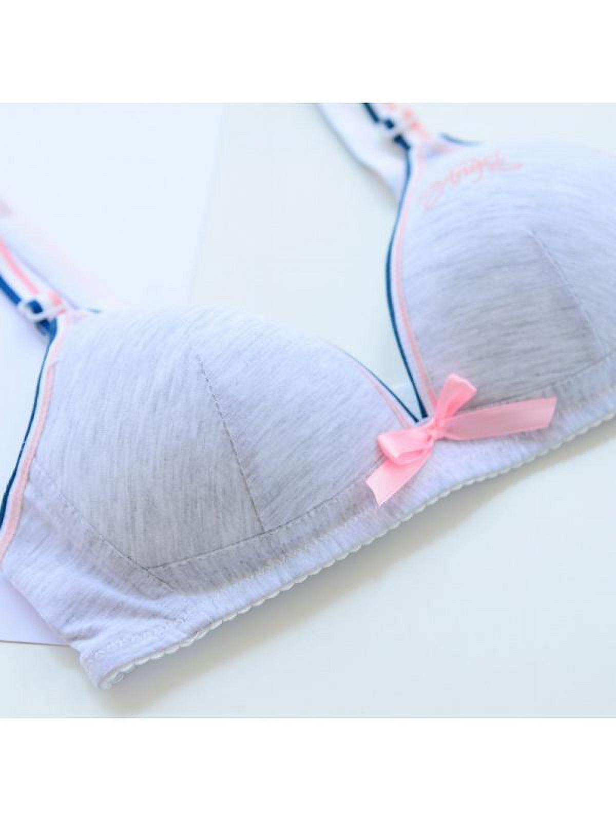 Puberty Girl Cotton Underwear Teen Child Training Bra Youth Breast Bras 