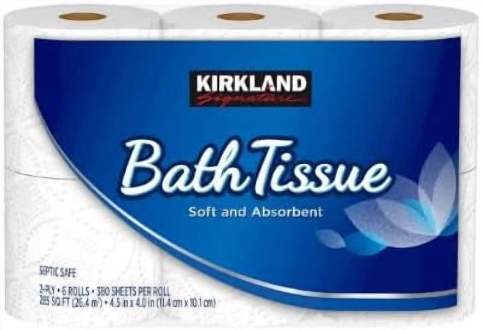BLUE RIBBON 2-Ply Bath Tissue, 30 Rolls 380 Per Roll
