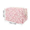 thumbnail image 3 of Unique Bargains 1 Pc Women Portable Little Flower Pattern Makeup Bag Light Pink, 3 of 5