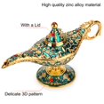 thumbnail image 3 of Classic Luxury Magic Aladdin Design Lamp With Gift Box Exquisite Retro Aladdin Light Magic Lamp Home Decoration, 3 of 5