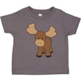thumbnail image 3 of Inktastic Cute Moose Boys or Girls Toddler T-Shirt, 3 of 5