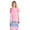 Pink, variant on Casual Nights Women's Short Sleeve Muumuu Lounger Dress