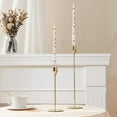 thumbnail image 6 of sruoe Taper Candles, Candles Unscented, Taper Candle Holders, Long Pole Aromatherapy Candles, Smokeless Candles for Holiday Christmas Halloween Wedding Dinner Decoration Candle Sticks, White Candles, 6 of 6