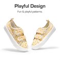 thumbnail image 4 of Zapatillas de Lona para Niños DREAM PAIRS Talla 7 Amarillas, 4 of 6