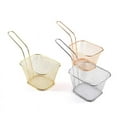 thumbnail image 5 of Mini French Fries Fry Baskets Fryer Basket Stainless Steel Strainer Serving Food Presentation Cooking Kitchen Tool, 5 of 9