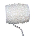thumbnail image 3 of OULII Octagonal Acrylic Beads White Plastic Clear Beads String for Crystal Wedding Tree Decor, 3 of 6