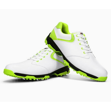 

Pgm men’s golf shoes antiskid breathable golf shoes super fiber thornless waterproof outdoor sports shoes XZ051