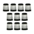 thumbnail image 1 of 10 Pcs Embouts de Fer de Golf Coniques pour Arbre Conique Paillettes Manchons 0,370 Coin en Fer Pièces de Réparation de Club de Golf, 1 of 8