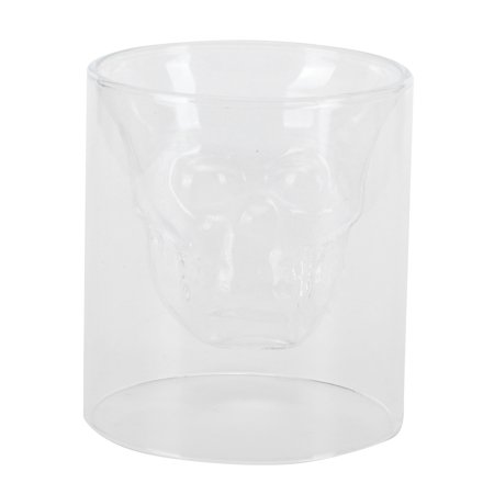 

Wine Glass Drinkware Skull-Shape Beer Cup Wine Cup Double Layer For Home Family Gatherings Bar Club KTV