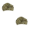 thumbnail image 4 of Kearding Gorros de ducha Estampado de flores Cubierta elástica impermeable Baño Ajustable Sombrero universal Mujeres Niñas Baño Estampado de Type10 NO10, 4 of 6