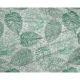 thumbnail image 5 of oneOone Polyester Lycra Dusty Teal Green Fabric Leaves Craft Projects Decor Fabric Printed By The Yard 56 Inch Wide, 5 of 6