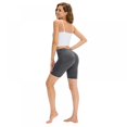 thumbnail image 5 of Women's High Waist Biker Shorts Workout Yoga Running Gym Compression Spandex Shorts with Pockets, 5 of 8