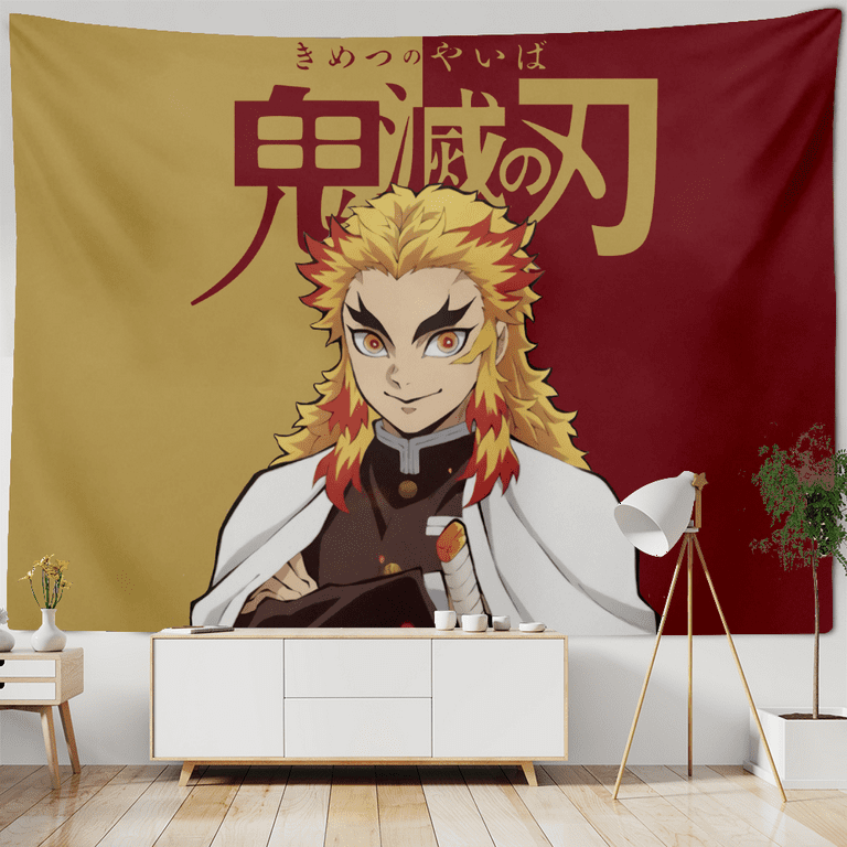 Demon Slayer Decor Tapestry Anime Printed Wall Hanging Backdrop for Living  Room Bedroom Dorm Birthday Gift for Her and Him