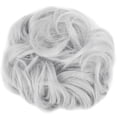 thumbnail image 2 of Hair Extension Ponytail Hair Pieces Clip on Hair Pieces with Elatsic Drawstring Claw Comb Ponytail Messy Chignon Updo Ponytail Scrunchie Donut Hairpiece for Women Girls, 2 of 5