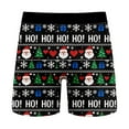 thumbnail image 5 of Mid Rise Briefs Print Holiday Underwear Soft Comfortable Breathable All Day Wear Multipack Underwear Men Pack Trunk Mens Men Brief Real for I Fit for Mens Medium Black 2XL, 5 of 5