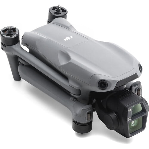 DJI Air 3S Drone Fly More Combo with DJI RC 2 Screen Remote Drone with 4K HDR, 46-Min Max Flight Time, 48MP Bundle with 128 GB Micro SD Card, 3.0 USB Card Reader, Landing Pad, Waterproof Backpack