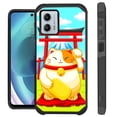 thumbnail image 1 of Compatible with Motorola Moto G 5G (2023); Hybrid Fusion Guard Phone Case Cover (Lucky Cat), 1 of 2