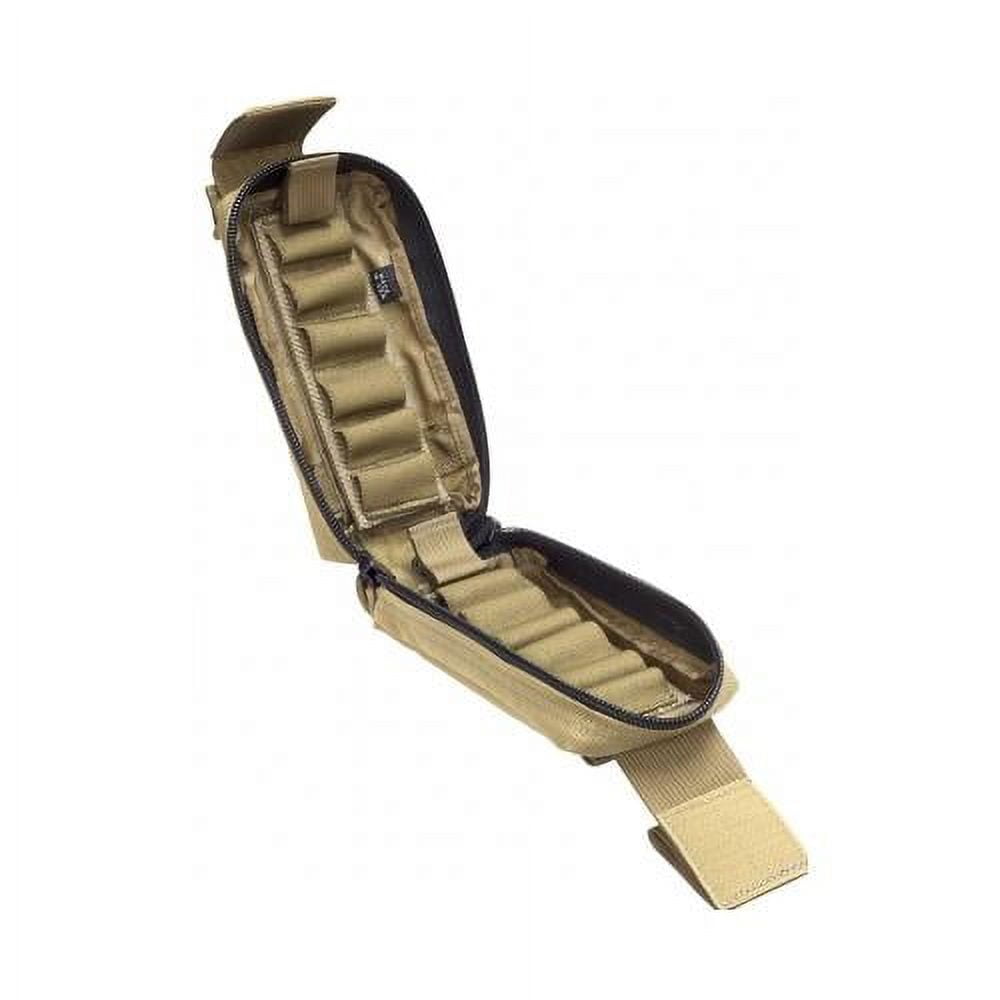 Elite Survival Systems MOLLE Quick-Deploy Shotshell Pouch, Holds 18, Coyote Tan
