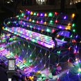 thumbnail image 1 of 12.5ft x 5ft 390 LED Connectable Christmas Net Lights, 8 Modes Low Voltage Bush Mesh Fairy String Lights, Christmas Decorative Lights for Home, Garden, Wedding, Xmas Tree Decorations(Multicolor), 1 of 7