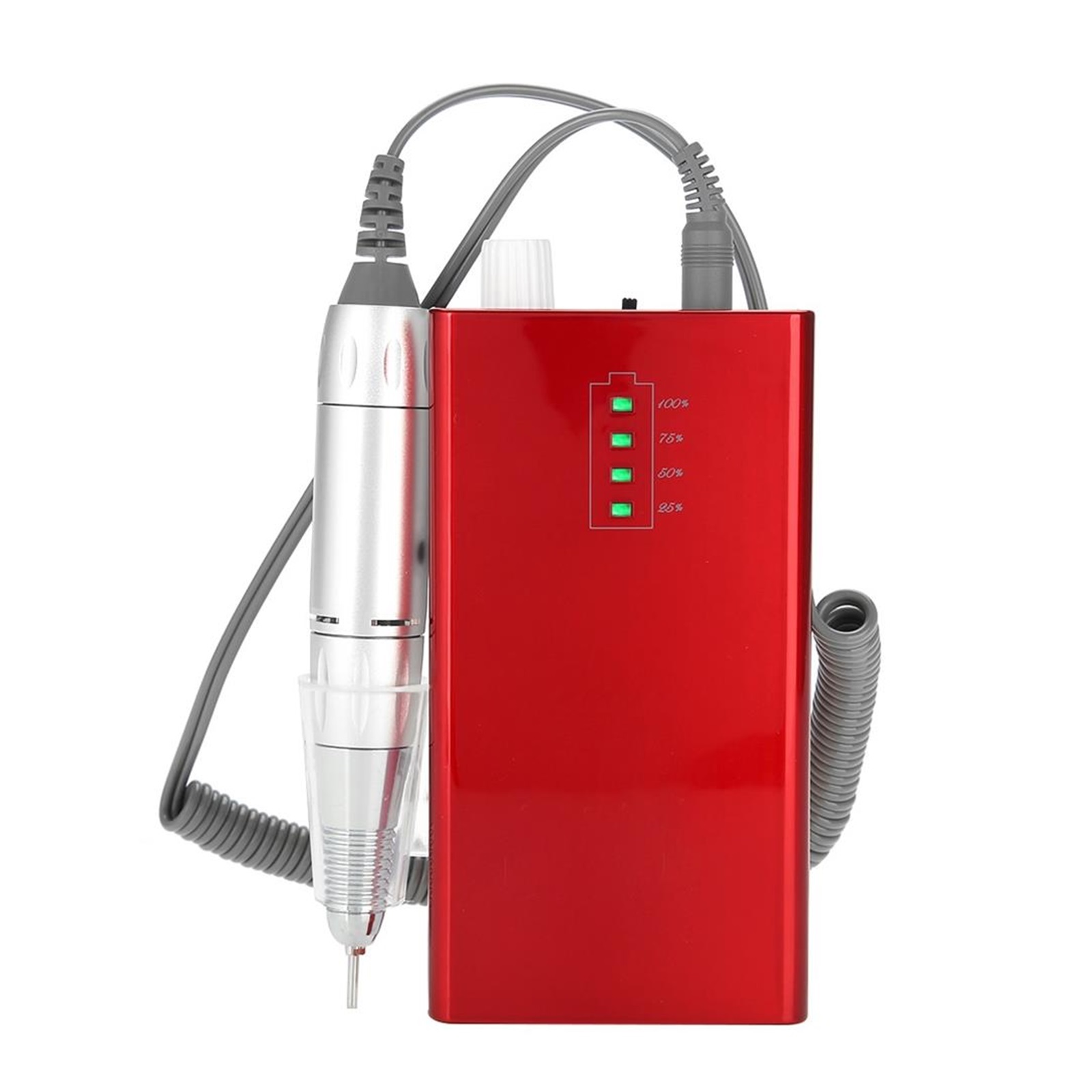 Portable Rechargeable Electric Nail Drill Machine, 30000 RPM Cordless Manicure Machine ,Low Noise