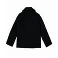 thumbnail image 2 of S Rothchild & Co BLACK Big Boys Double Breasted Peacoat, US Medium, 2 of 2