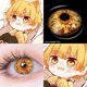 thumbnail image 4 of AMARA lentes de contacto de Color para ojos, lentes de contacto de Color rojo, accesorios de Anime, pupilas de belleza, Halloween, Cosplay, 4 of 4