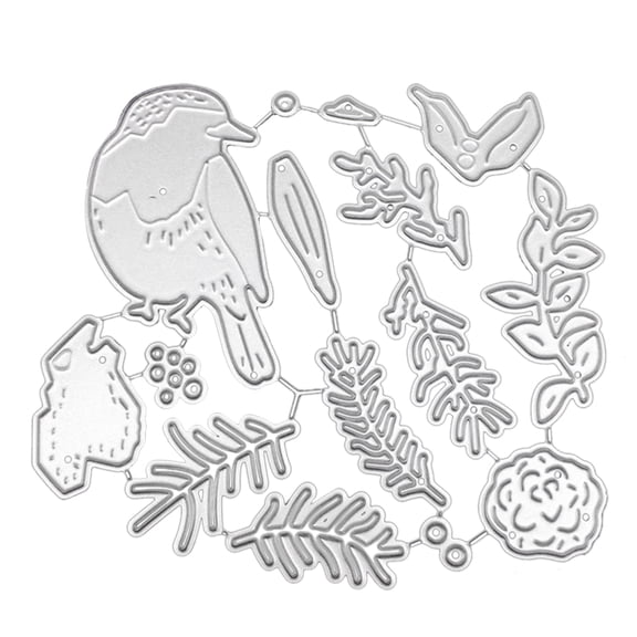 Metal Die Cuts Bird Embossing Stencil Cutting Dies for Card Making Scrapbooking Paper Craft Template Handmade